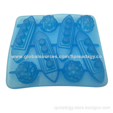 Ice cube trays, various shapes and sizes are available